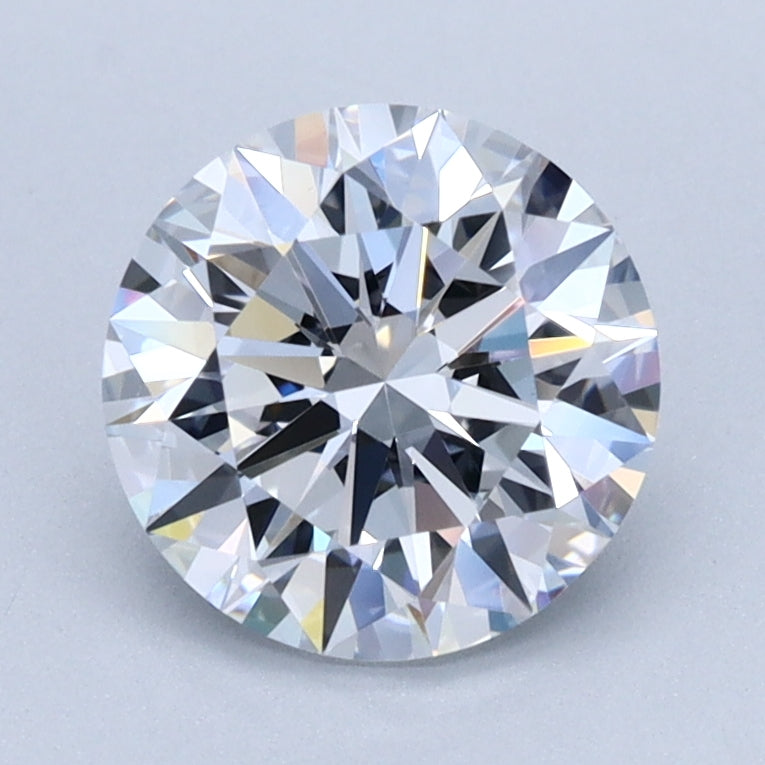 1.5ct ROUND Shaped Diamond | D Color | VVS2 Clarity | IGI Certified