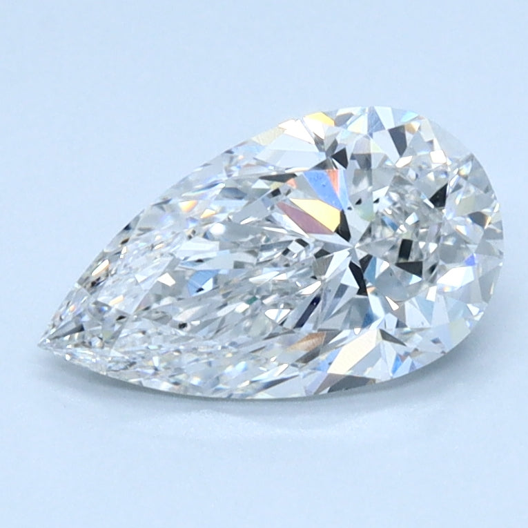 1ct PEAR Shaped Diamond | F Color | VS2 Clarity | IGI Certified