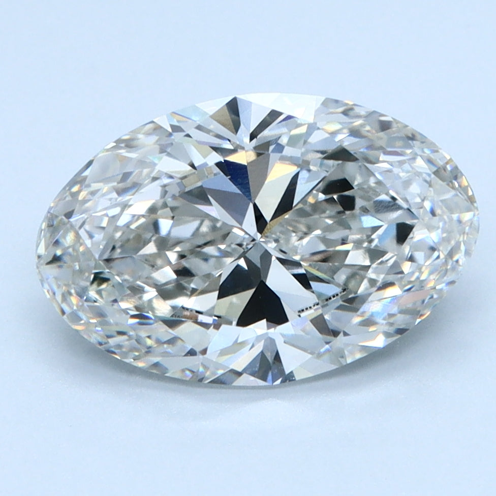 2.5ct OVAL Shaped Diamond | H Color | VS1 Clarity | IGI Certified