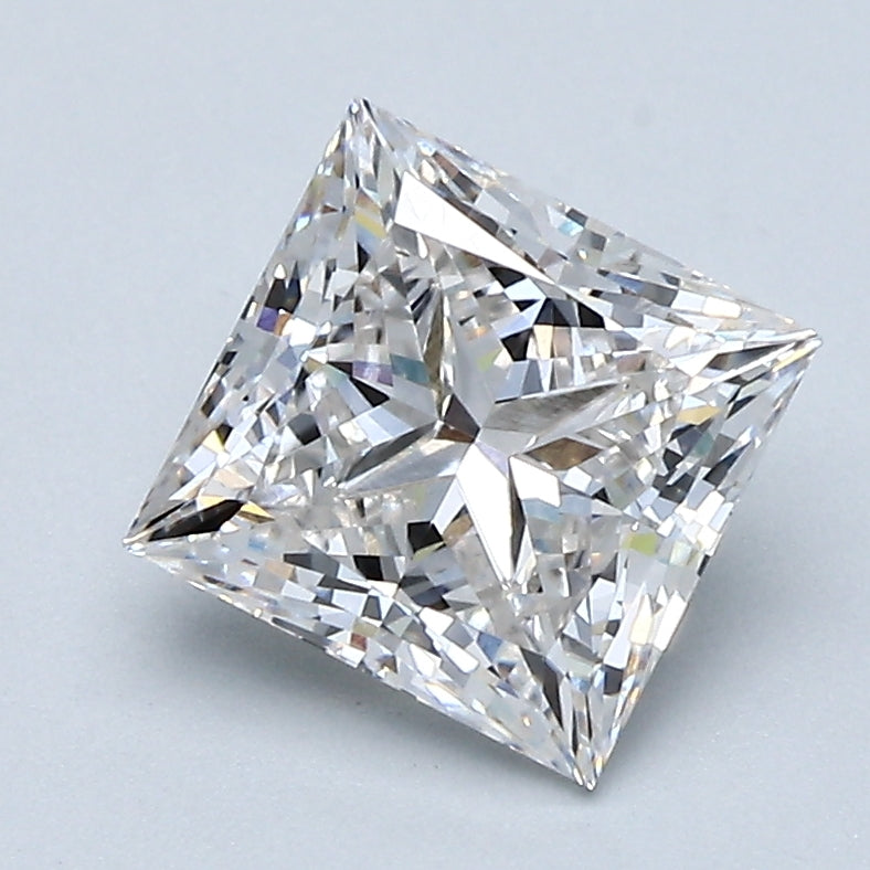 1.78ct PRINCESS Shaped Diamond | I Color | VS1 Clarity | GCAL Certified