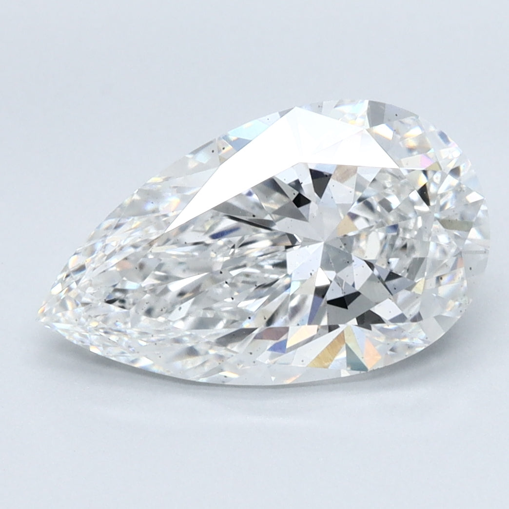 2.51ct PEAR Shaped Diamond | E Color | SI1 Clarity | IGI Certified