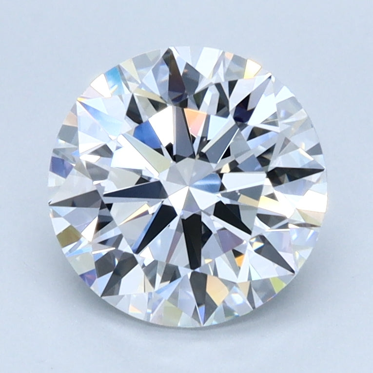 1.63ct ROUND Shaped Diamond | D Color | VVS2 Clarity | IGI Certified