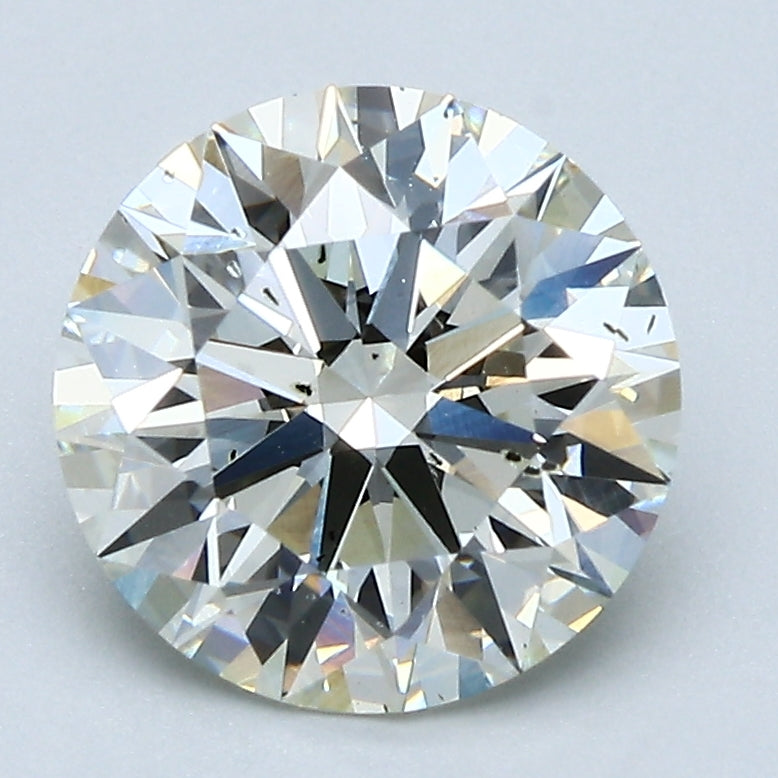 2.59ct ROUND Shaped Diamond | J Color | SI1 Clarity | IGI Certified