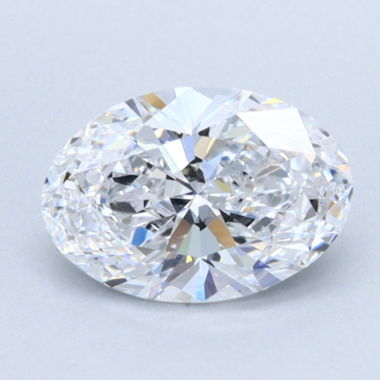 1.08ct OVAL Shaped Diamond | D Color | VVS2 Clarity | IGI Certified