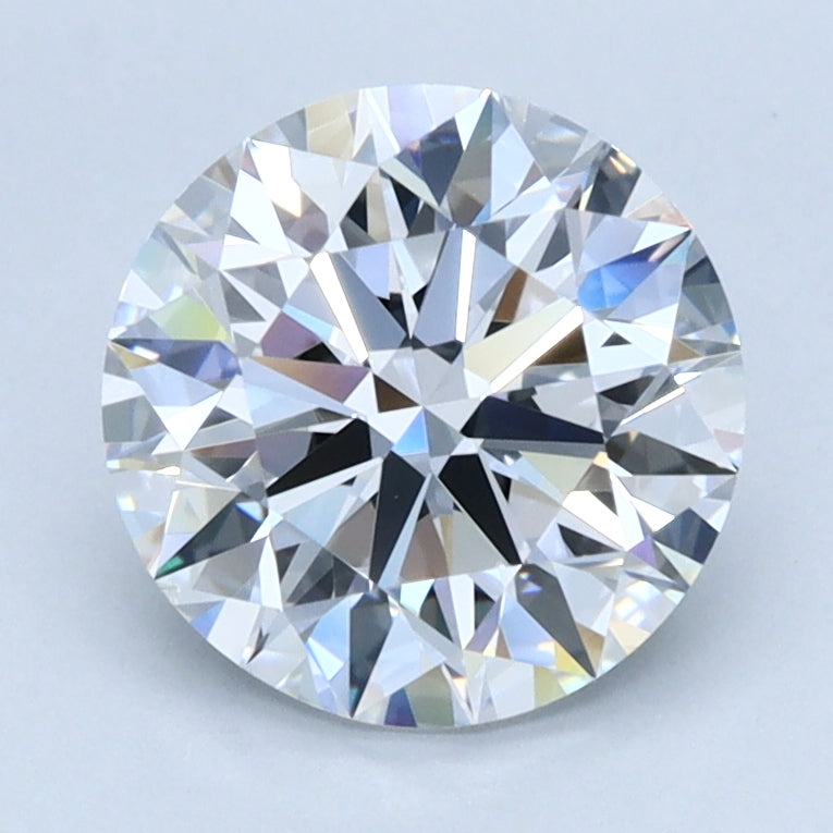 1.8ct ROUND Shaped Diamond | D Color | VVS2 Clarity | IGI Certified