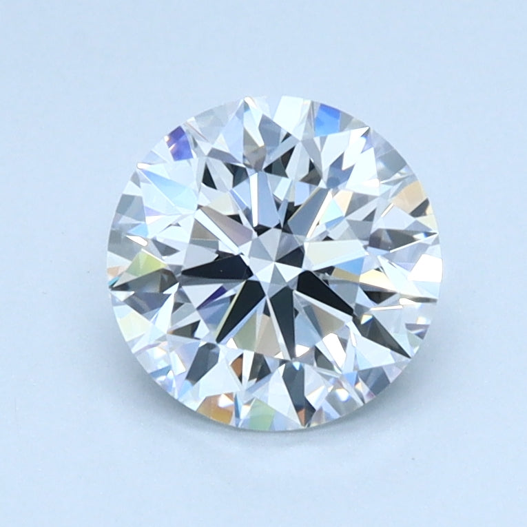 1ct ROUND Shaped Diamond | D Color | VVS2 Clarity | IGI Certified