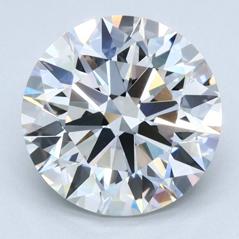 2.34ct ROUND Shaped Diamond | H Color | VVS2 Clarity | IGI Certified