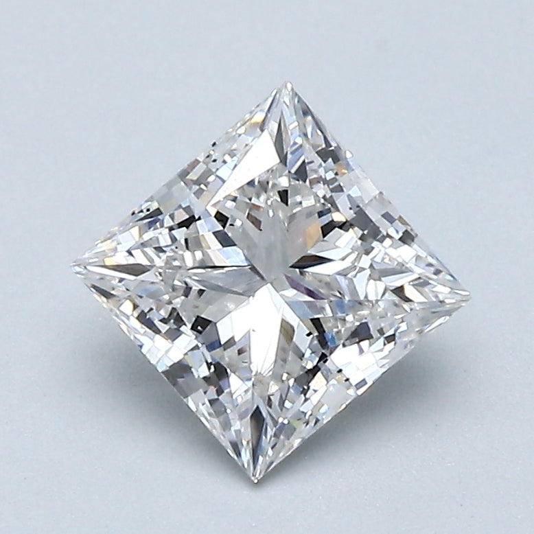 1.29ct PRINCESS Shaped Diamond | G Color | SI1 Clarity | IGI Certified