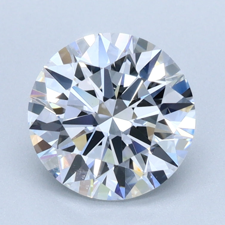 1.5ct ROUND Shaped Diamond | D Color | VVS2 Clarity | IGI Certified