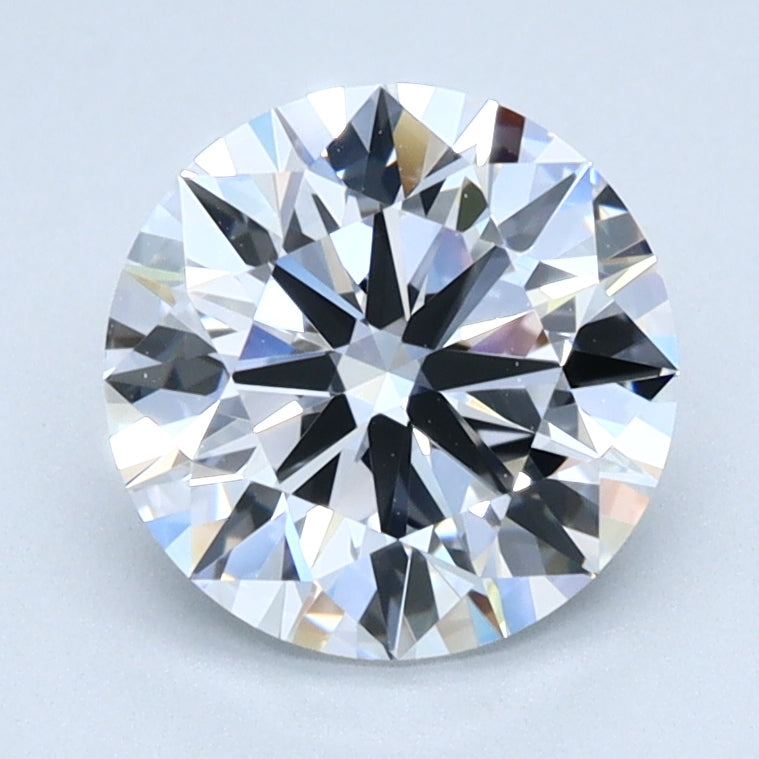 1.6ct ROUND Shaped Diamond | D Color | VVS2 Clarity | IGI Certified