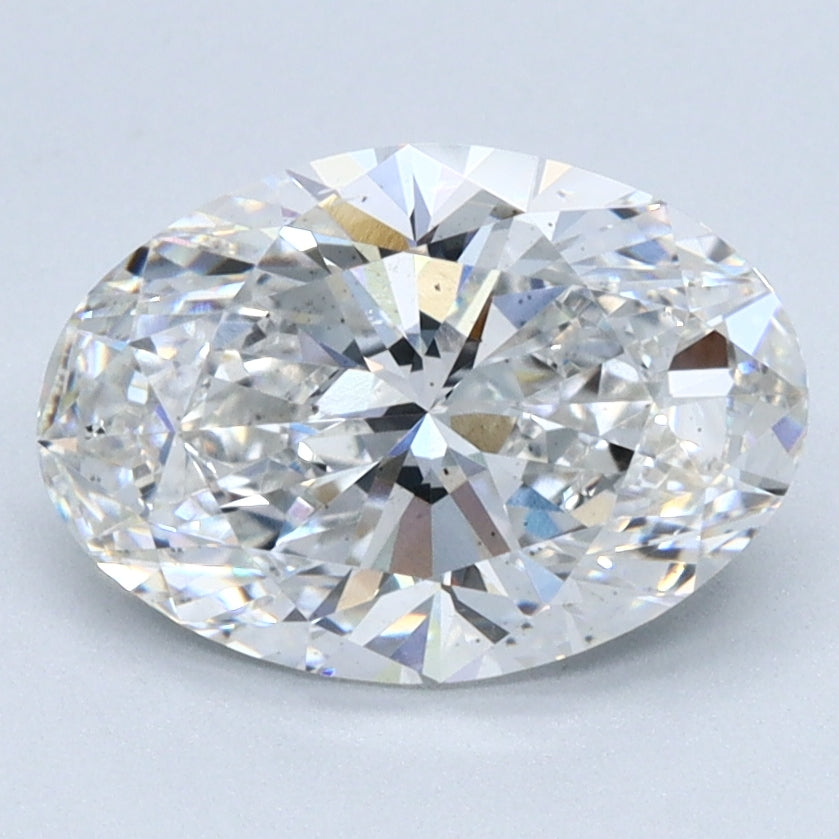 2ct OVAL Shaped Diamond | F Color | SI1 Clarity | IGI Certified