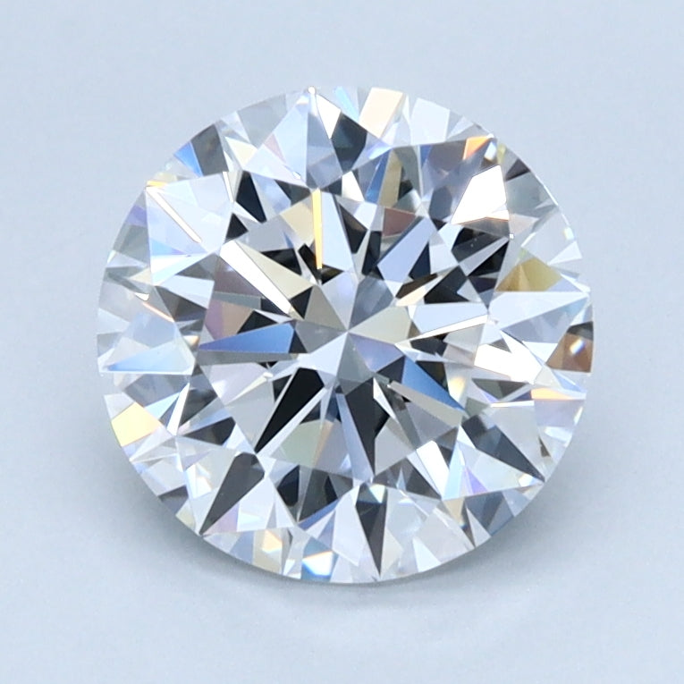 1.5ct ROUND Shaped Diamond | D Color | VVS2 Clarity | IGI Certified