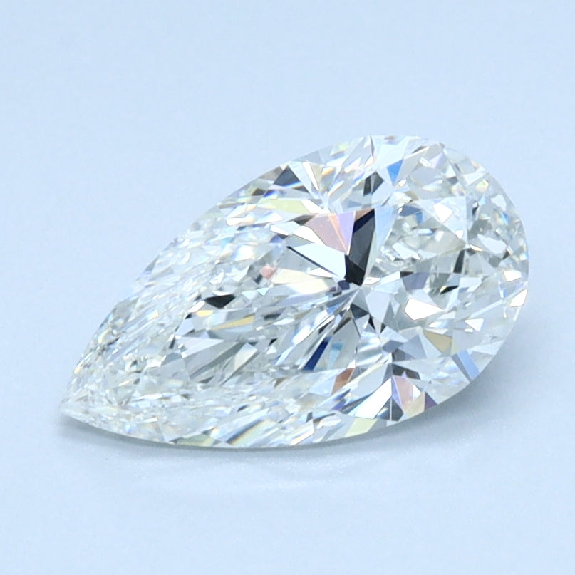 1ct PEAR Shaped Diamond | F Color | VS2 Clarity | IGI Certified