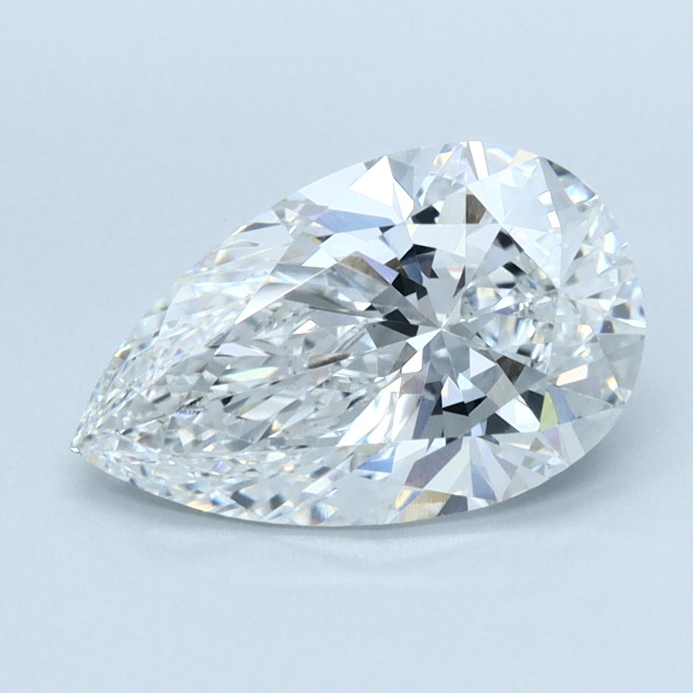 1.85ct PEAR Shaped Diamond | F Color | VS1 Clarity | IGI Certified