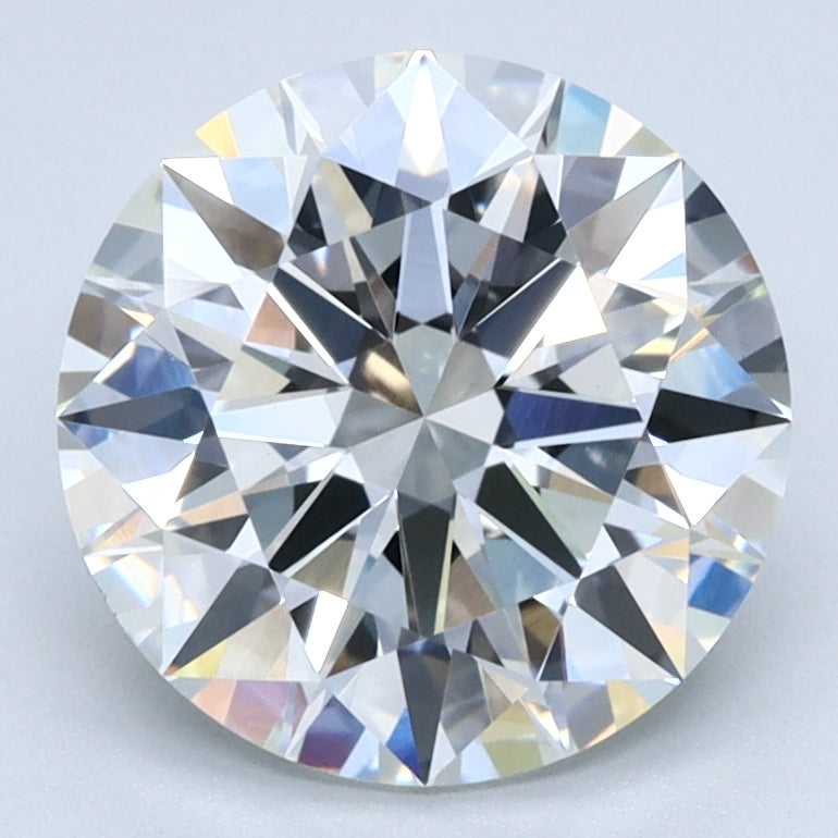 2.59ct ROUND Shaped Diamond | G Color | VVS2 Clarity | IGI Certified