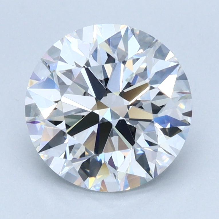 1.73ct ROUND Shaped Diamond | D Color | VVS2 Clarity | IGI Certified