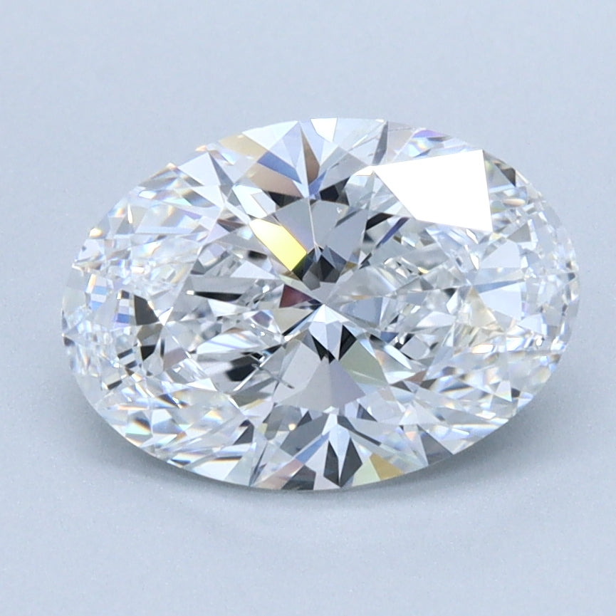 1.7ct OVAL Shaped Diamond | D Color | SI1 Clarity | IGI Certified