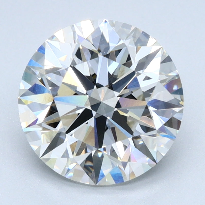 2.42ct ROUND Shaped Diamond | G Color | VVS2 Clarity | IGI Certified