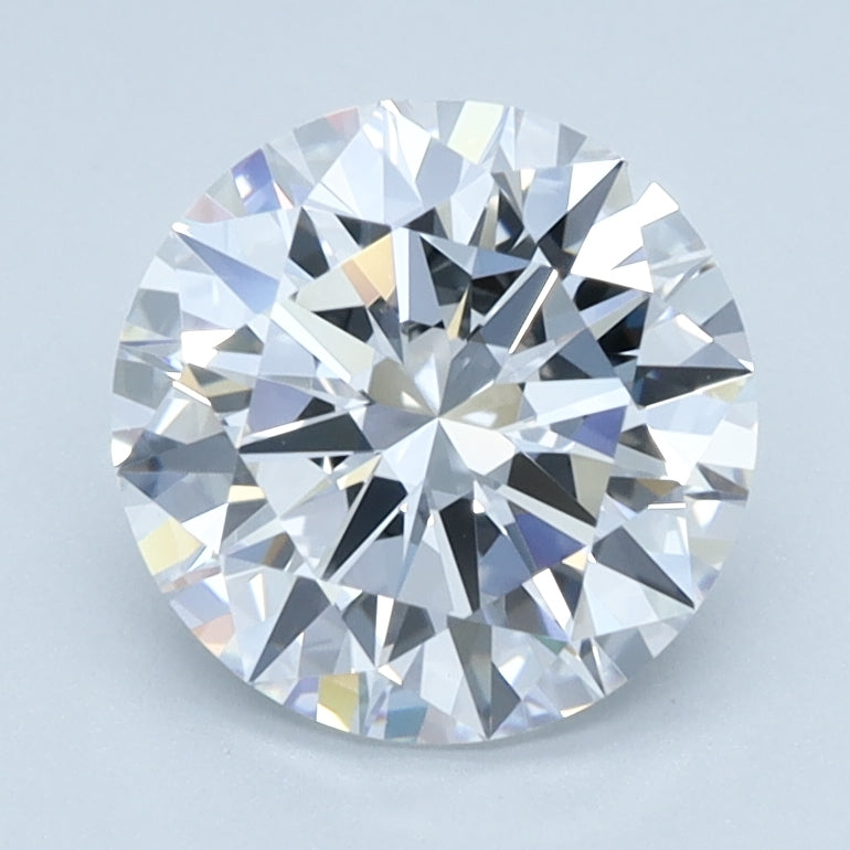 1.69ct ROUND Shaped Diamond | D Color | VVS2 Clarity | IGI Certified