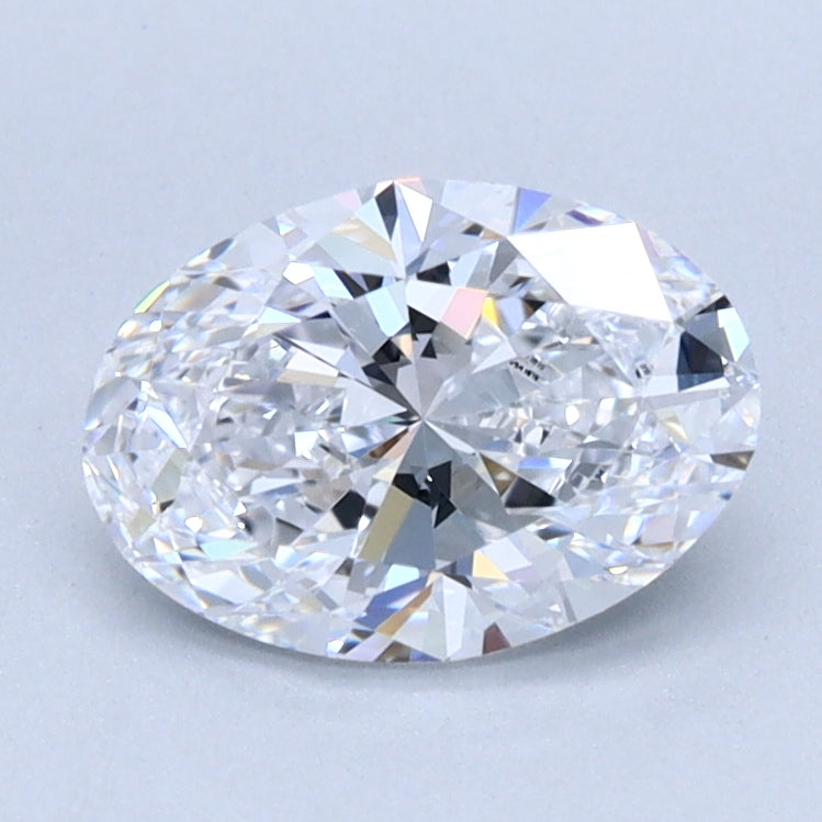 1.07ct OVAL Shaped Diamond | D Color | VVS1 Clarity | IGI Certified