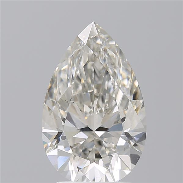 3.02ct PEAR Shaped Diamond | H Color | VS2 Clarity | IGI Certified