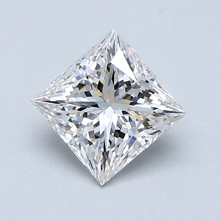 0.79ct PRINCESS Shaped Diamond | H Color | VS1 Clarity | GCAL Certified