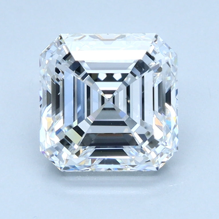 1.5ct ASSCHER Shaped Diamond | E Color | VS1 Clarity | IGI Certified