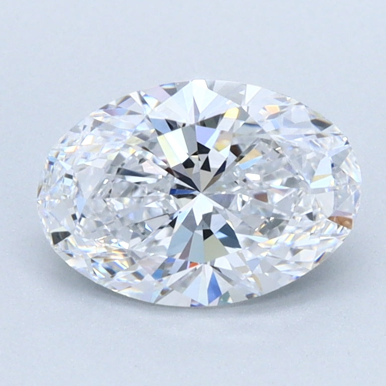 1.17ct OVAL Shaped Diamond | D Color | VVS2 Clarity | IGI Certified