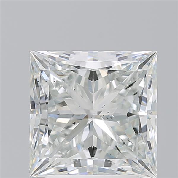 3.06ct PRINCESS Shaped Diamond | G Color | SI1 Clarity | IGI Certified