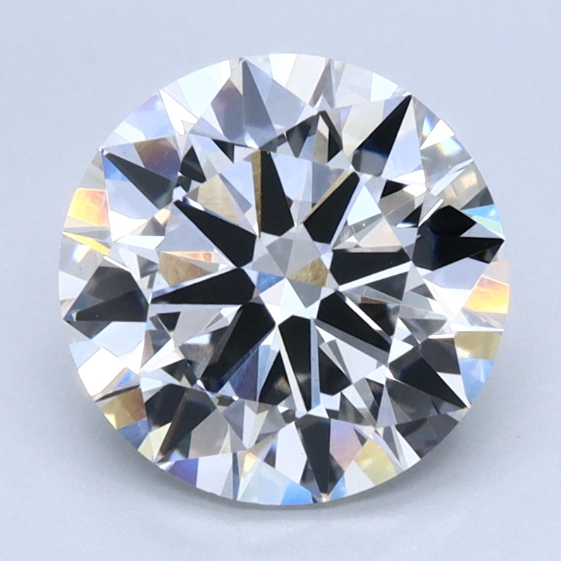 2.15ct ROUND Shaped Diamond | H Color | VVS2 Clarity | IGI Certified