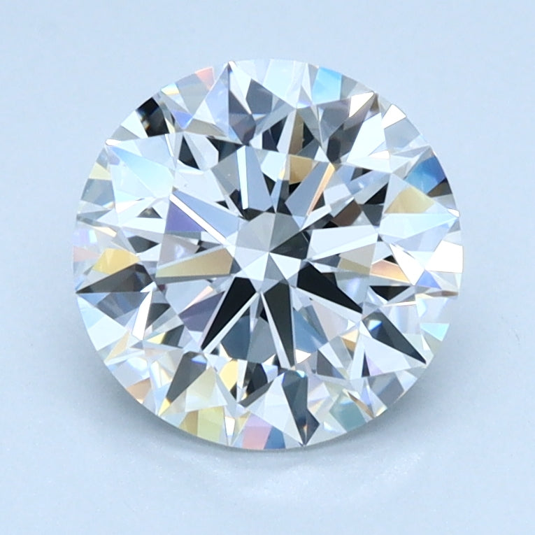 1.53ct ROUND Shaped Diamond | D Color | VVS2 Clarity | IGI Certified