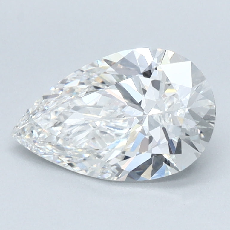 1.09ct PEAR Shaped Diamond | F Color | VVS2 Clarity | IGI Certified