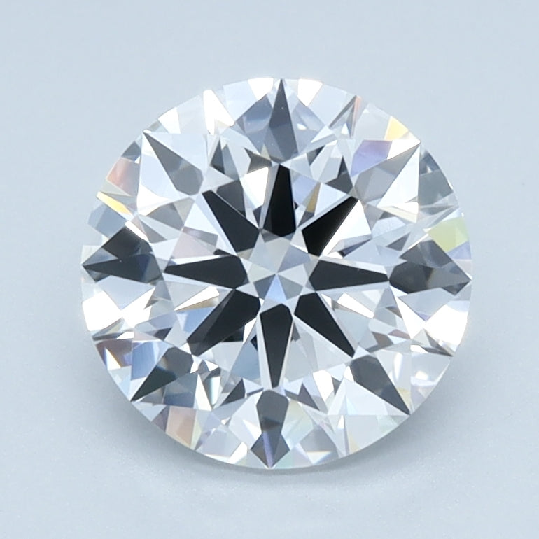 1.5ct ROUND Shaped Diamond | D Color | VVS2 Clarity | IGI Certified