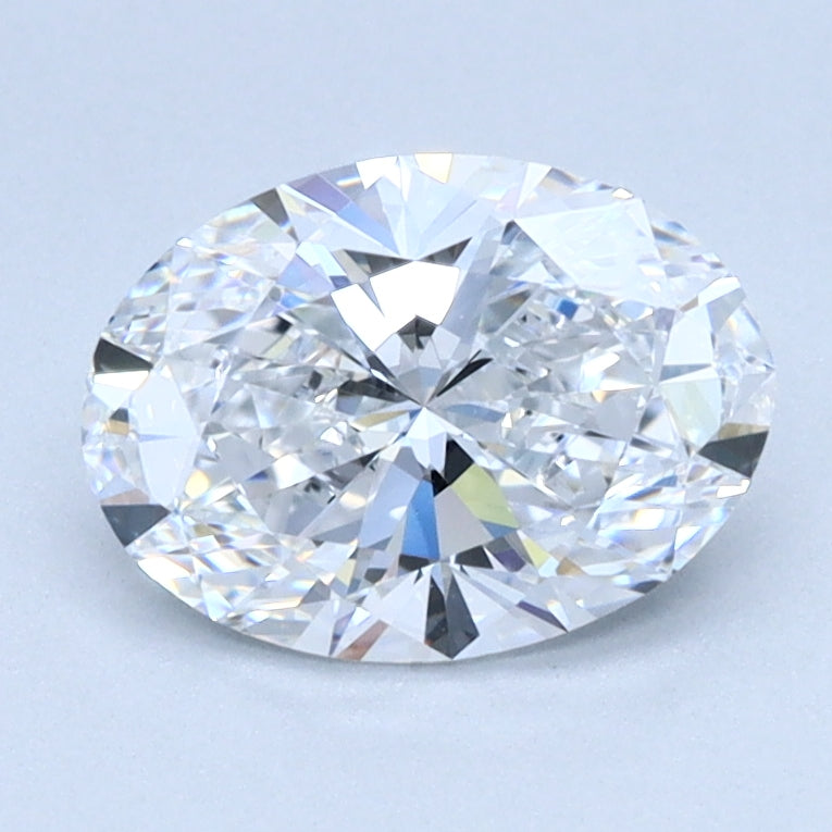 1.18ct OVAL Shaped Diamond | D Color | VVS2 Clarity | IGI Certified