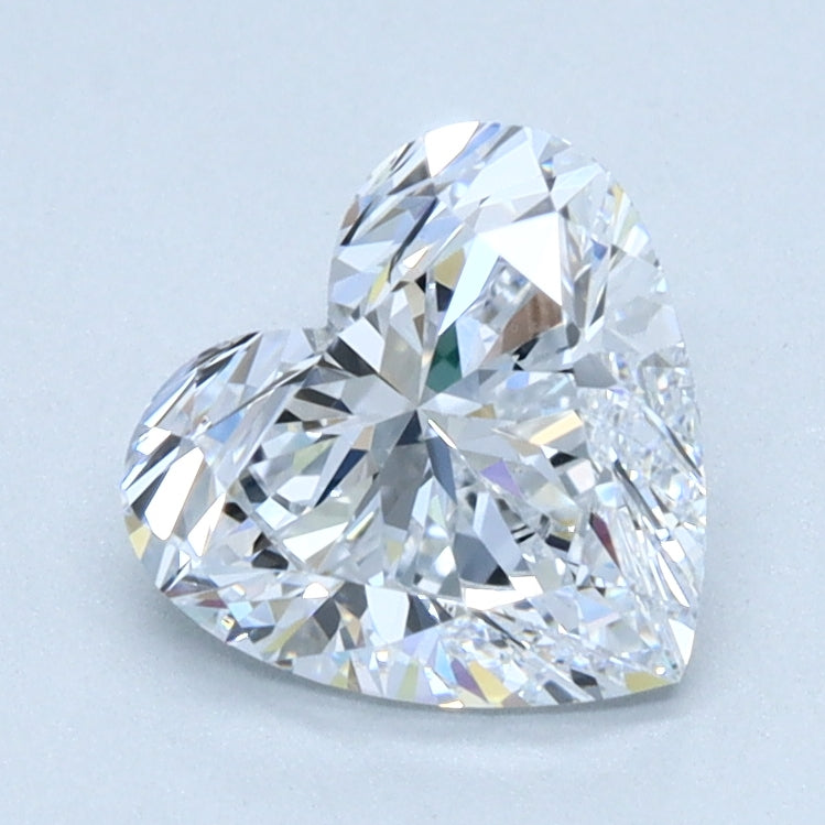 1.28ct HEART Shaped Diamond | D Color | VVS2 Clarity | IGI Certified