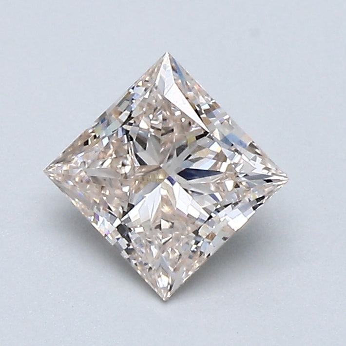 0.79ct PRINCESS Shaped Diamond | K Color | VVS2 Clarity | IGI Certified