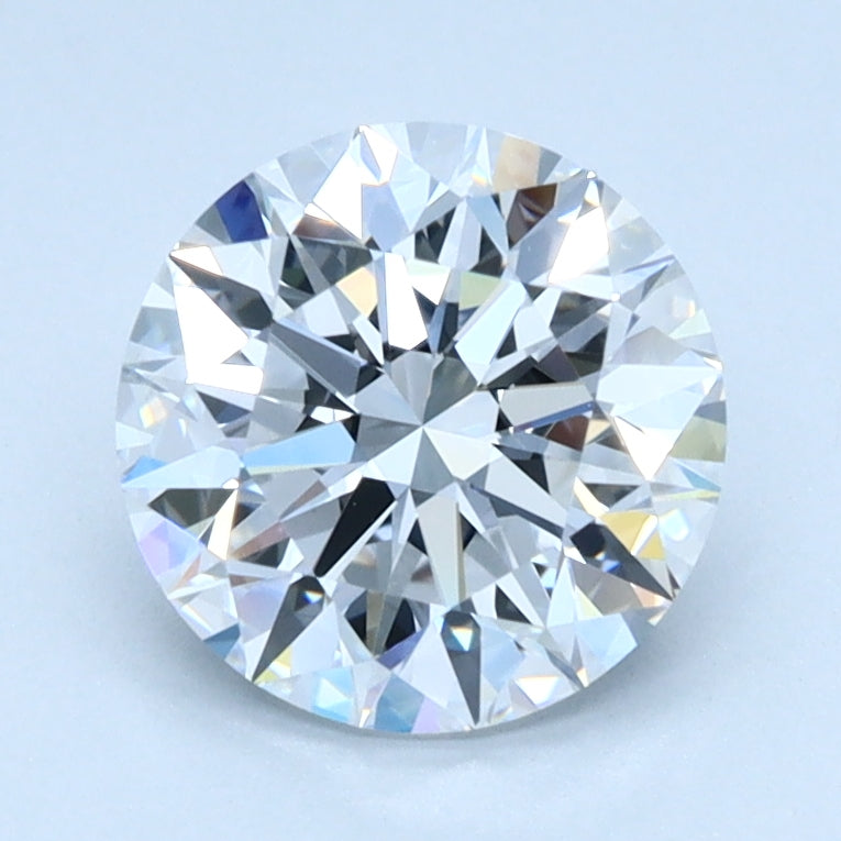 1.53ct ROUND Shaped Diamond | D Color | VVS2 Clarity | IGI Certified