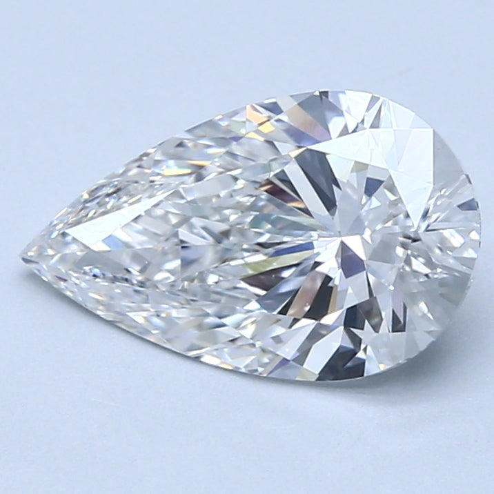 2.21ct PEAR Shaped Diamond | F Color | VS1 Clarity | IGI Certified