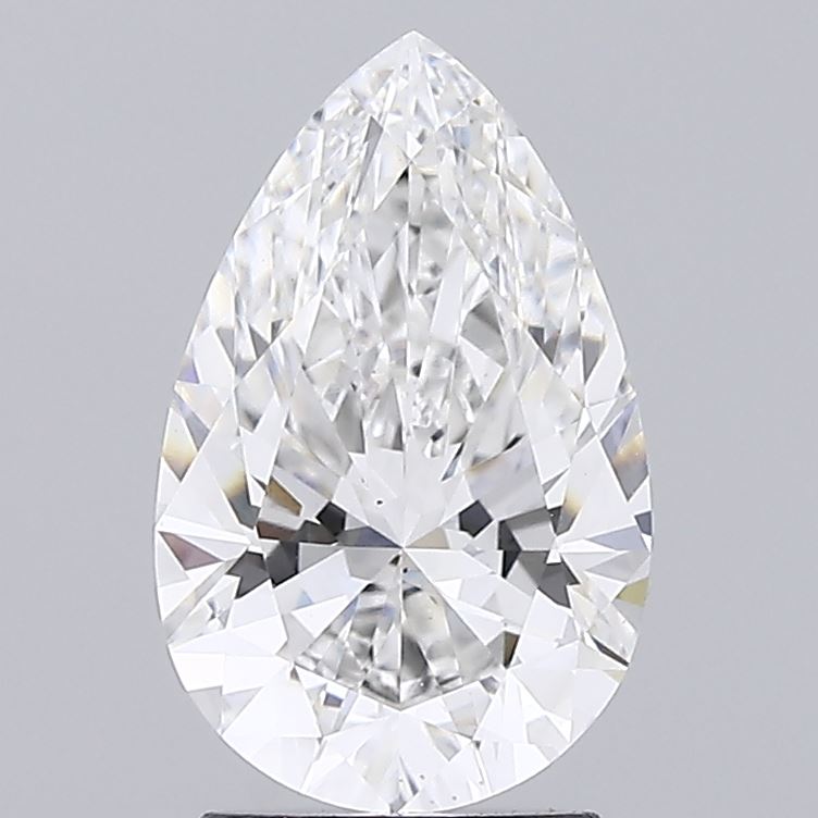 2.2ct PEAR Shaped Diamond | F Color | VS1 Clarity | IGI Certified