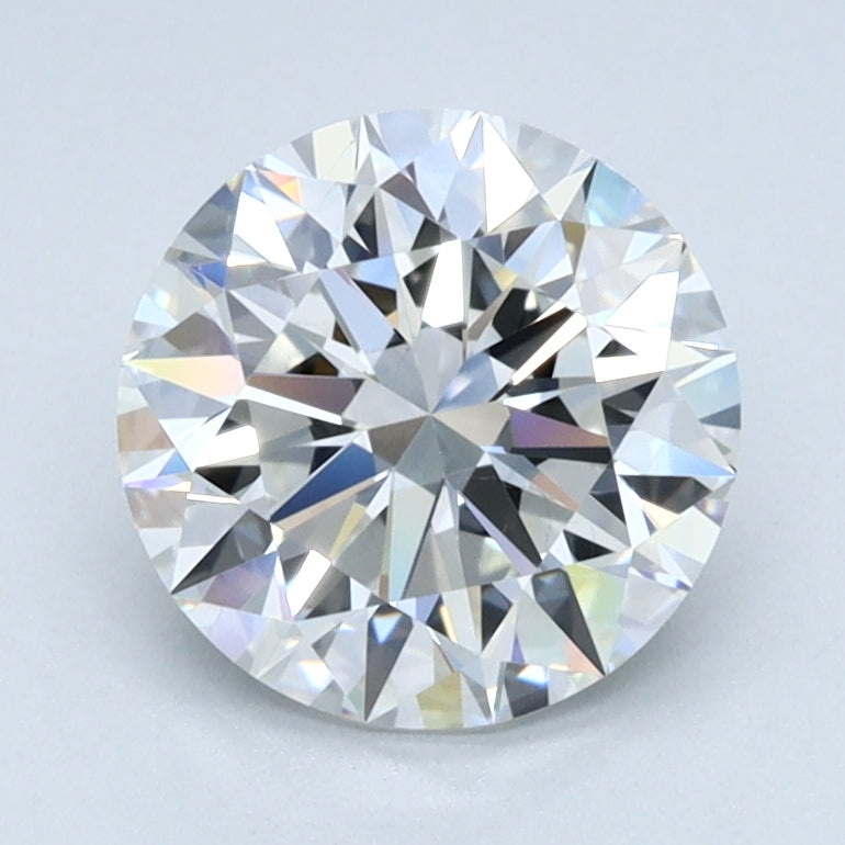 1.59ct ROUND Shaped Diamond | G Color | VVS1 Clarity | IGI Certified