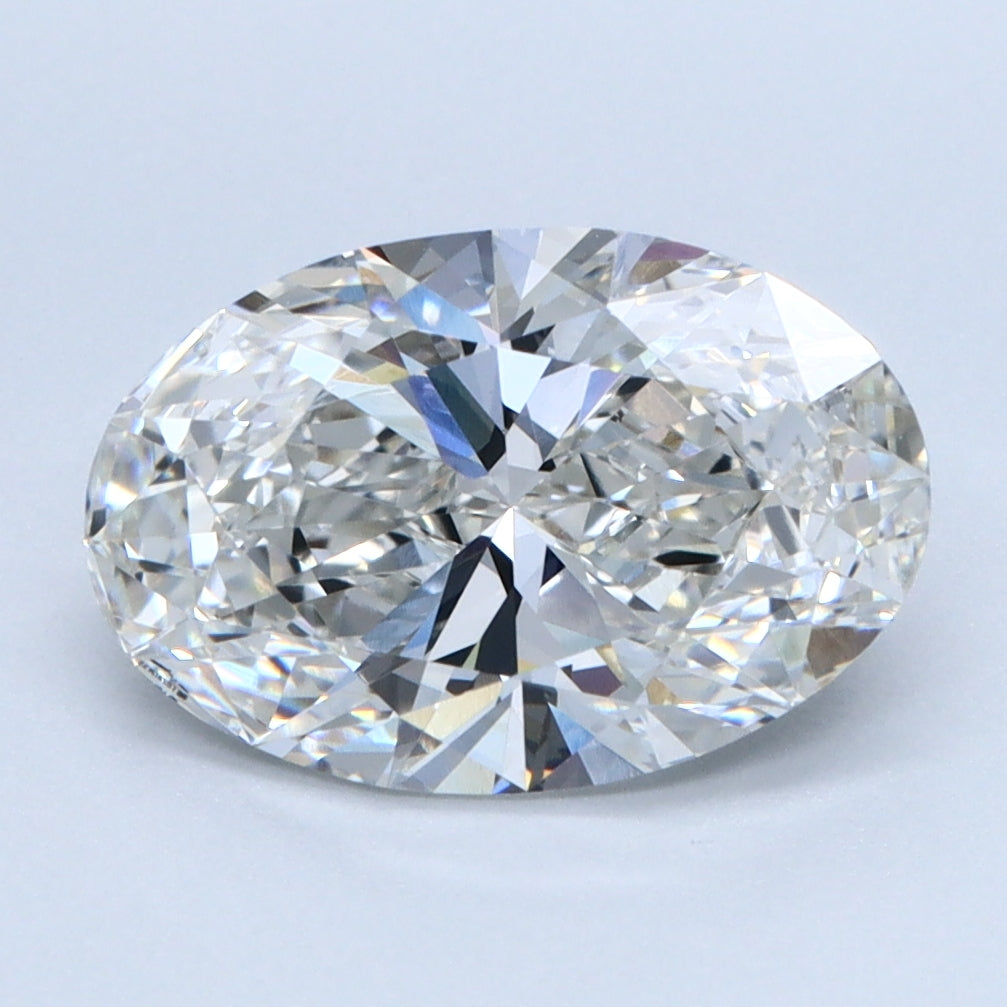 2.25ct OVAL Shaped Diamond | H Color | VVS2 Clarity | IGI Certified