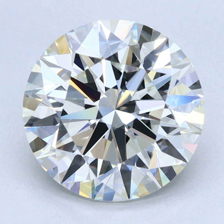 2.14ct ROUND Shaped Diamond | H Color | VVS2 Clarity | IGI Certified