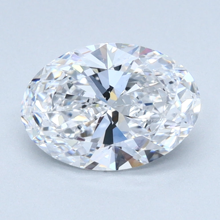 1.08ct OVAL Shaped Diamond | D Color | VVS2 Clarity | IGI Certified