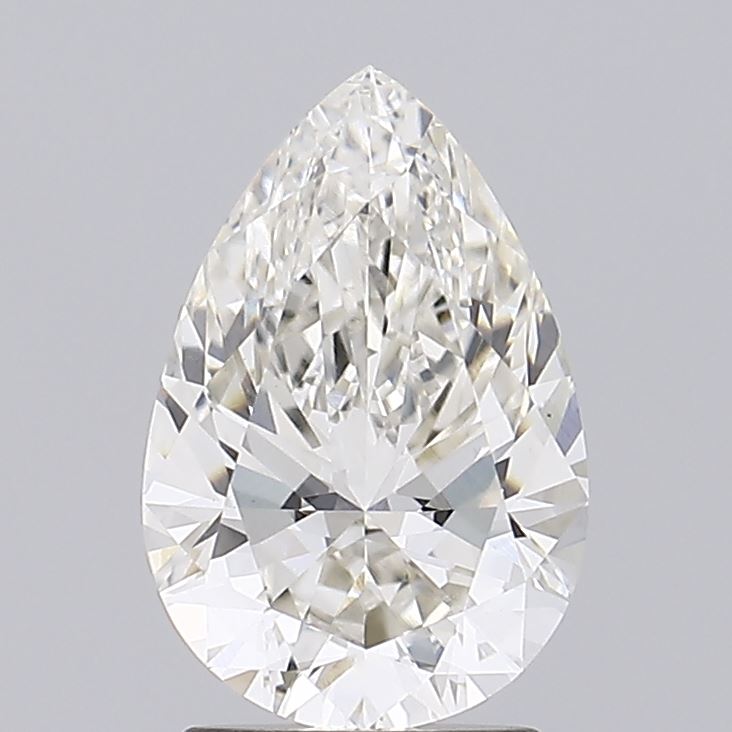 2.1ct PEAR Shaped Diamond | H Color | VS1 Clarity | IGI Certified