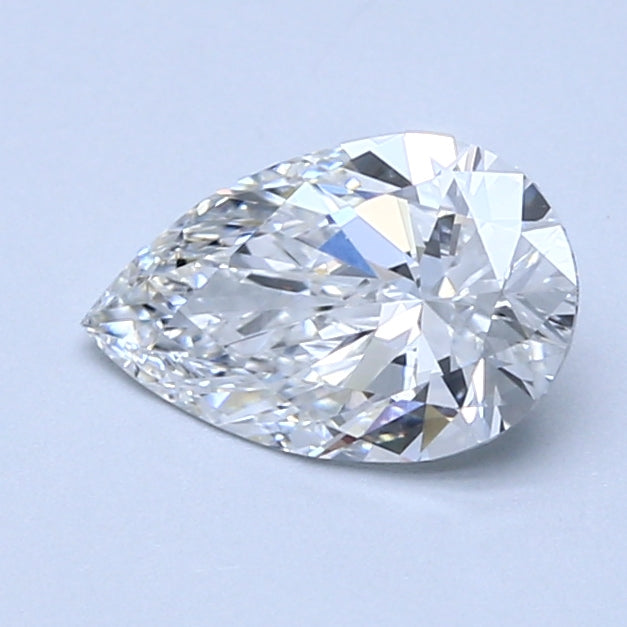 1.08ct PEAR Shaped Diamond | E Color | VVS2 Clarity | IGI Certified