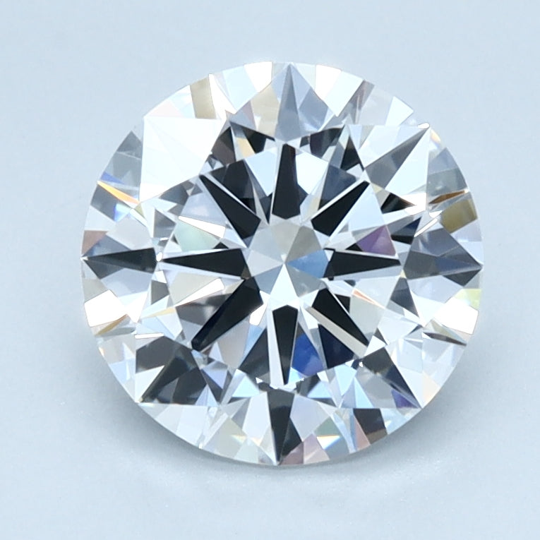 1.51ct ROUND Shaped Diamond | D Color | VVS2 Clarity | IGI Certified