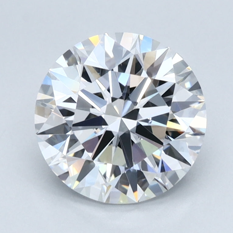 1.55ct ROUND Shaped Diamond | D Color | VVS2 Clarity | IGI Certified