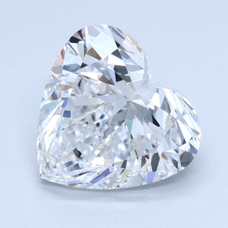 1.5ct HEART Shaped Diamond | E Color | VVS2 Clarity | IGI Certified