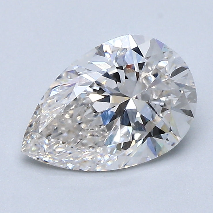 1.29ct PEAR Shaped Diamond | G Color | VVS2 Clarity | IGI Certified