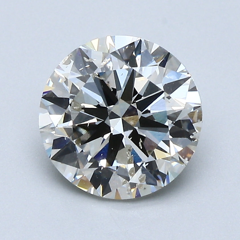 2.01ct ROUND Shaped Diamond | I Color | SI2 Clarity | IGI Certified